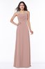 Gorgeous A-line Thick Straps Half Backless Floor Length Plus Size Bridesmaid Dresses