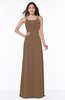 Gorgeous A-line Thick Straps Half Backless Floor Length Plus Size Bridesmaid Dresses