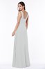 Gorgeous A-line Thick Straps Half Backless Floor Length Plus Size Bridesmaid Dresses