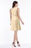 Classic A-line Sleeveless Zipper Chiffon Ribbon Plus Size Bridesmaid Dresses