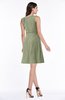 Classic A-line Sleeveless Zipper Chiffon Ribbon Plus Size Bridesmaid Dresses
