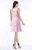 Classic A-line Sleeveless Zipper Chiffon Ribbon Plus Size Bridesmaid Dresses