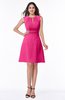 Classic A-line Sleeveless Zipper Chiffon Ribbon Plus Size Bridesmaid Dresses