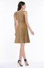 Classic A-line Sleeveless Zipper Chiffon Ribbon Plus Size Bridesmaid Dresses