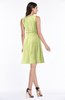 Classic A-line Sleeveless Zipper Chiffon Ribbon Plus Size Bridesmaid Dresses