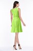 Classic A-line Sleeveless Zipper Chiffon Ribbon Plus Size Bridesmaid Dresses