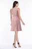 Classic A-line Sleeveless Zipper Chiffon Ribbon Plus Size Bridesmaid Dresses