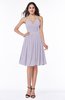Sexy A-line Halter Chiffon Knee Length Pleated Plus Size Bridesmaid Dresses