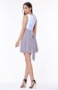 Casual A-line Sleeveless Zip up Pleated Plus Size Bridesmaid Dresses