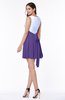 Casual A-line Sleeveless Zip up Pleated Plus Size Bridesmaid Dresses