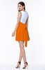 Casual A-line Sleeveless Zip up Pleated Plus Size Bridesmaid Dresses