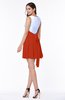 Casual A-line Sleeveless Zip up Pleated Plus Size Bridesmaid Dresses