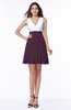 Casual A-line Sleeveless Zip up Pleated Plus Size Bridesmaid Dresses
