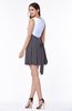 Casual A-line Sleeveless Zip up Pleated Plus Size Bridesmaid Dresses