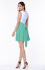 Casual A-line Sleeveless Zip up Pleated Plus Size Bridesmaid Dresses
