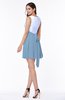 Casual A-line Sleeveless Zip up Pleated Plus Size Bridesmaid Dresses