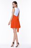 Casual A-line Sleeveless Zip up Pleated Plus Size Bridesmaid Dresses