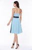 Classic A-line Strapless Knee Length Ruching Plus Size Bridesmaid Dresses