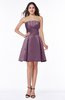 Cute A-line Sleeveless Zipper Short Pleated Plus Size Bridesmaid Dresses