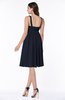 Modern Thick Straps Sleeveless Chiffon Knee Length Ruching Plus Size Bridesmaid Dresses