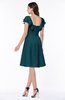 Simple A-line Sleeveless Zip up Sash Plus Size Bridesmaid Dresses