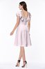 Simple A-line Sleeveless Zip up Sash Plus Size Bridesmaid Dresses