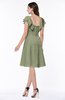 Simple A-line Sleeveless Zip up Sash Plus Size Bridesmaid Dresses