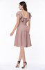 Simple A-line Sleeveless Zip up Sash Plus Size Bridesmaid Dresses