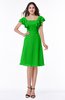 Simple A-line Sleeveless Zip up Sash Plus Size Bridesmaid Dresses