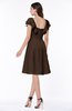 Simple A-line Sleeveless Zip up Sash Plus Size Bridesmaid Dresses