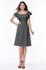 Simple A-line Sleeveless Zip up Sash Plus Size Bridesmaid Dresses