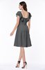 Simple A-line Sleeveless Zip up Sash Plus Size Bridesmaid Dresses