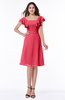 Simple A-line Sleeveless Zip up Sash Plus Size Bridesmaid Dresses