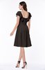 Simple A-line Sleeveless Zip up Sash Plus Size Bridesmaid Dresses