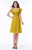Simple A-line Sleeveless Zip up Sash Plus Size Bridesmaid Dresses
