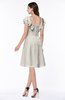 Simple A-line Sleeveless Zip up Sash Plus Size Bridesmaid Dresses