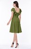 Simple A-line Sleeveless Zip up Sash Plus Size Bridesmaid Dresses