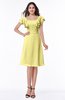 Simple A-line Sleeveless Zip up Sash Plus Size Bridesmaid Dresses