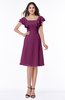 Simple A-line Sleeveless Zip up Sash Plus Size Bridesmaid Dresses