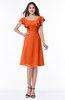 Simple A-line Sleeveless Zip up Sash Plus Size Bridesmaid Dresses