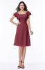 Simple A-line Sleeveless Zip up Sash Plus Size Bridesmaid Dresses