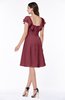 Simple A-line Sleeveless Zip up Sash Plus Size Bridesmaid Dresses