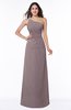 Modern One Shoulder Sleeveless Half Backless Chiffon Ruching Plus Size Bridesmaid Dresses