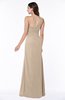 Modern One Shoulder Sleeveless Half Backless Chiffon Ruching Plus Size Bridesmaid Dresses