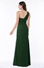 Modern One Shoulder Sleeveless Half Backless Chiffon Ruching Plus Size Bridesmaid Dresses