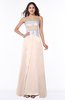 Elegant A-line Strapless Zipper Satin Sash Plus Size Bridesmaid Dresses