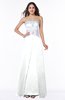 Elegant A-line Strapless Zipper Satin Sash Plus Size Bridesmaid Dresses
