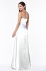 Elegant A-line Strapless Zipper Satin Sash Plus Size Bridesmaid Dresses