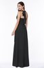 Plain A-line Halter Sleeveless Ribbon Plus Size Bridesmaid Dresses
