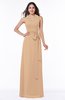 Plain A-line Halter Sleeveless Ribbon Plus Size Bridesmaid Dresses